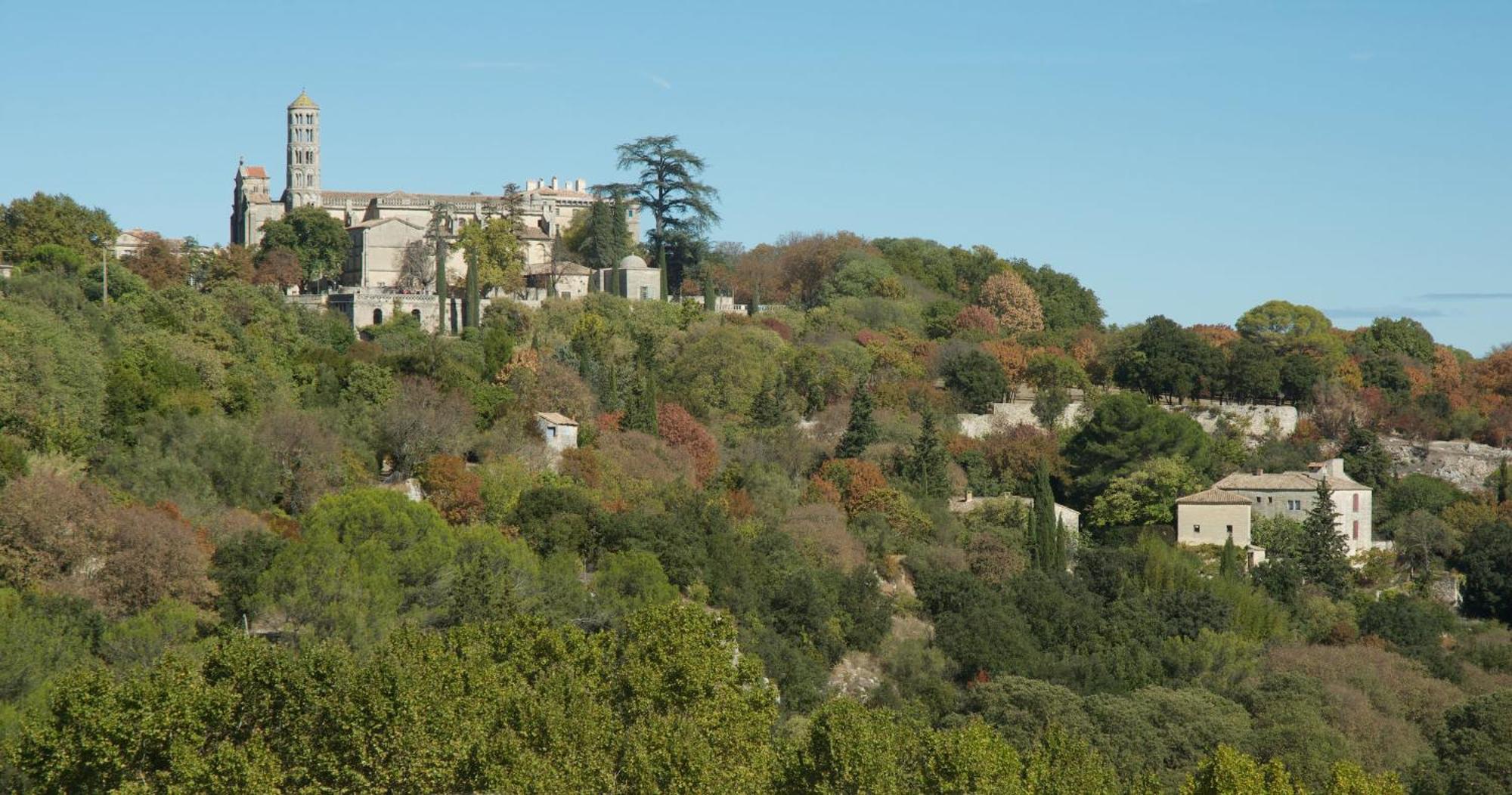 Flaux Gite De Charme "Puisneuf" Proche De Uzes מראה חיצוני תמונה