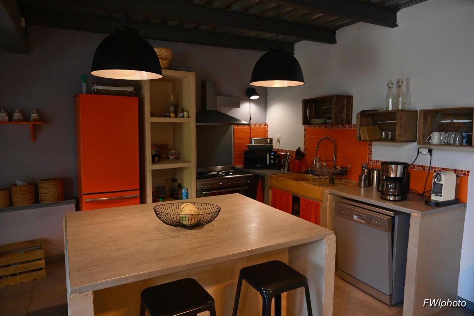 Flaux Gite De Charme "Puisneuf" Proche De Uzes מראה חיצוני תמונה